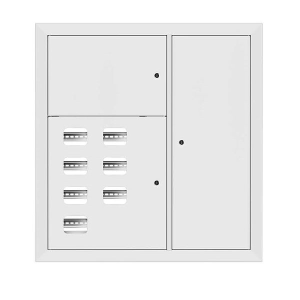 Щит этажный 7 кв, RAL9003 (1000х950х150) EKF PROxima mb29-v-7-ral9003 Щит этажный 7 кв, RAL9003 (1000х950х150) EKF PROxima mb29-v-7-ral9003