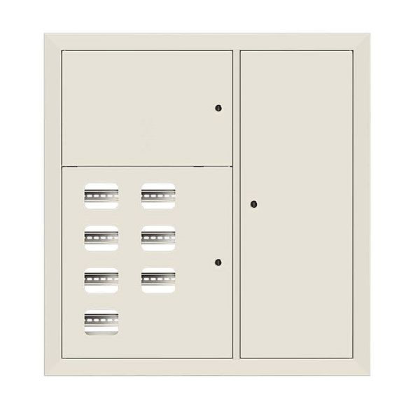 Щит этажный 7 кв, RAL9001 (1000х950х150) EKF Basic mb28-v-7-r9001 Щит этажный 7 кв, RAL9001 (1000х950х150) EKF Basic mb28-v-7-r9001