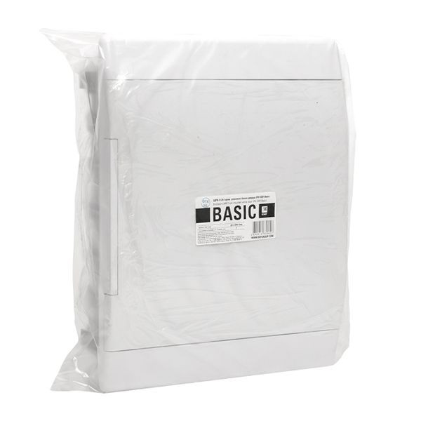 Щит распределительный ЩРВ-П-24 (пром, упаковка) белая дверца IP41 Basic pb-v-24w-bas Щит распределительный ЩРВ-П-24 (пром, упаковка) белая дверца IP41 Basic pb-v-24w-bas