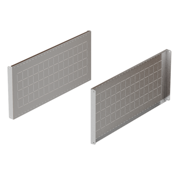 Панели боковые для секционирования В300 Г800 мм (2 шт) EKF AleSta AleSta-PCV38 Панели боковые для секционирования В300 Г800 мм (2 шт) EKF AleSta AleSta-PCV38