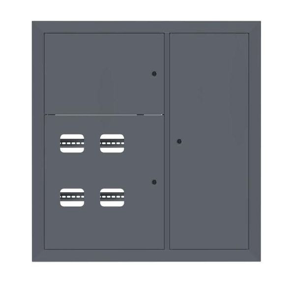 Щит этажный 4 кв, RAL7024 (1000х950х150) EKF PROxima mb29-v-4-ral7024 Щит этажный 4 кв, RAL7024 (1000х950х150) EKF PROxima mb29-v-4-ral7024