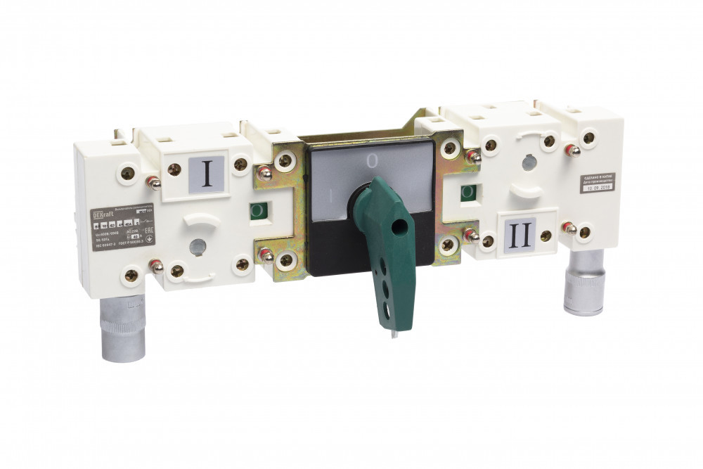 Выключатель-разъединитель 40A 4P два напр. тип S ВР-101 БЕЗ ДК DEKraft 40216DEK Выключатель-разъединитель 40A 4P два напр. тип S ВР-101 БЕЗ ДК DEKraft 40216DEK