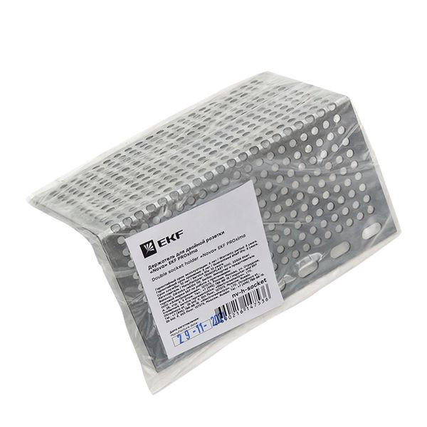 Держатель для двойной розетки Держатель для двойной розетки