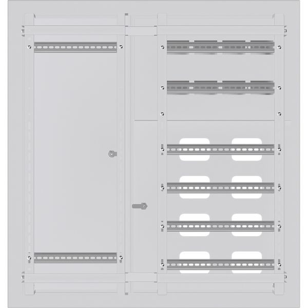 Щит этажный 8 кв, (1000х950х150) EKF Basic mb28-v-8 Щит этажный 8 кв, (1000х950х150) EKF Basic mb28-v-8
