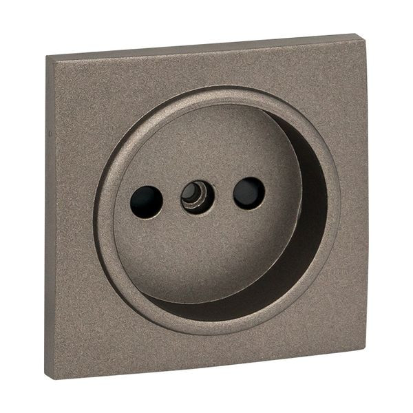 Валенсия лицевая панель розетки 1-местной б/з 10 А графит с защ, штор, EKF PROxima ESR10-L-022-60 Валенсия лицевая панель розетки 1-местной б/з 10 А графит с защ, штор, EKF PROxima ESR10-L-022-60