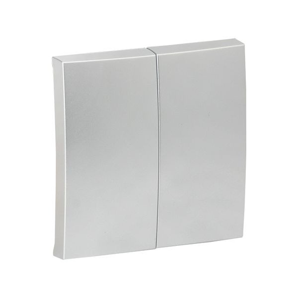 Валенсия лицевая панель выключателя 2-кл, проходного 10А сталь EKF PROxima ESV10-L-027-30 Валенсия лицевая панель выключателя 2-кл, проходного 10А сталь EKF PROxima ESV10-L-027-30