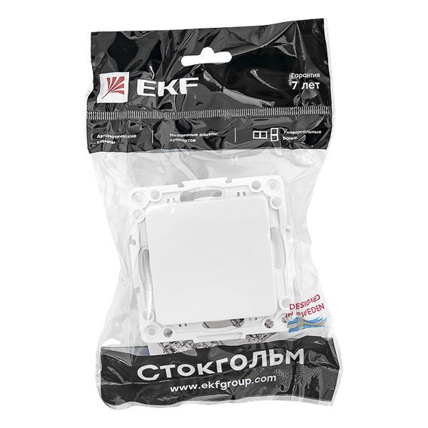 Стокгольм Механизм Выключателя 1-кл, 10А винтовые клеммы белый EKF PROxima EYV10-121-20 Стокгольм Механизм Выключателя 1-кл, 10А винтовые клеммы белый EKF PROxima EYV10-121-20