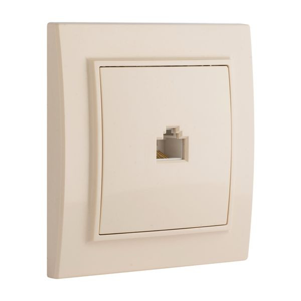 Розетка RJ-45 1-мест, СП бежевый Минск EKF ERK01-035-20 Розетка RJ-45 1-мест, СП бежевый Минск EKF ERK01-035-20