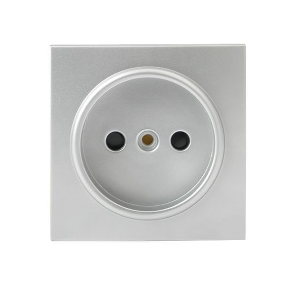 Валенсия лицевая панель розетки 1-местной б/з 10 А сталь с защ, штор, EKF PROxima ESR10-L-022-30 Валенсия лицевая панель розетки 1-местной б/з 10 А сталь с защ, штор, EKF PROxima ESR10-L-022-30