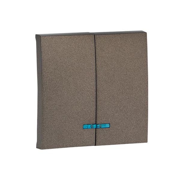 Валенсия лицевая панель выключателя 2-кл, с индикатором 10А графит EKF PROxima ESV10-L-123-60 Валенсия лицевая панель выключателя 2-кл, с индикатором 10А графит EKF PROxima ESV10-L-123-60