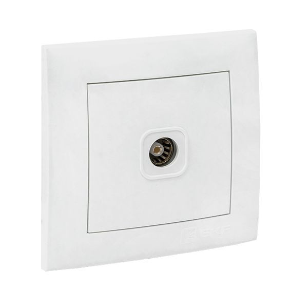 Валенсия розетка телевизионная 1-местная 75Ом 5-862МГц белая EKF PROxima EWA00-027-10 Валенсия розетка телевизионная 1-местная 75Ом 5-862МГц белая EKF PROxima EWA00-027-10