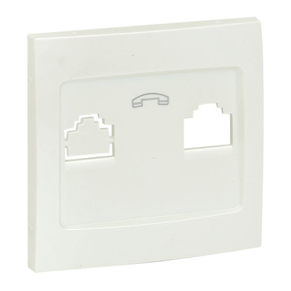 Валенсия лицевая панель розетки Phone 1-местная жемчуг EKF PROxima EST01-L-034-50 Валенсия лицевая панель розетки Phone 1-местная жемчуг EKF PROxima EST01-L-034-50