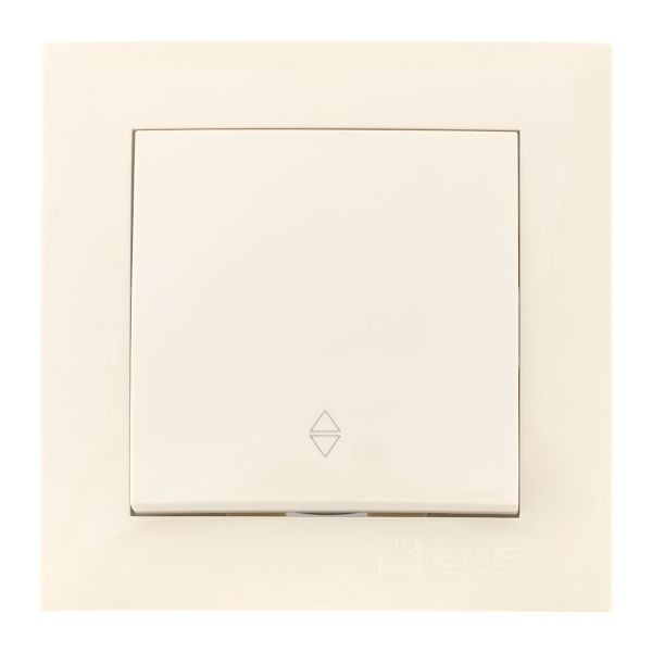 Валенсия выключатель 1-кл, 10А кремовый проходной EKF PROxima EWV10-025-20 Валенсия выключатель 1-кл, 10А кремовый проходной EKF PROxima EWV10-025-20