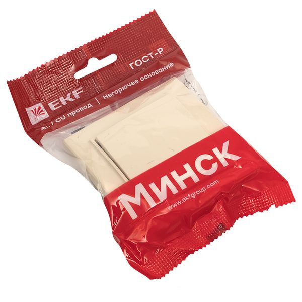 Минск Кнопка нажимная СП, 10А, бежевая EKF ERV10-028-20 Минск Кнопка нажимная СП, 10А, бежевая EKF ERV10-028-20