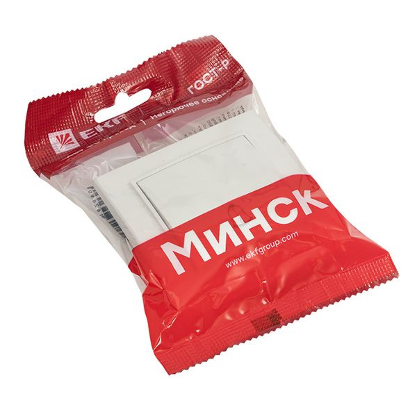 Кнопка звонка СП, Минск, 10А, белый EKF ERV10-026-10 Кнопка звонка СП, Минск, 10А, белый EKF ERV10-026-10