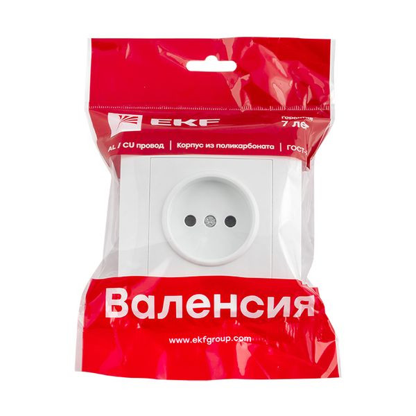 Валенсия розетка 1-местная б/з 10А белая с защ, штор, EKF PROxima EWR10-022-10 Валенсия розетка 1-местная б/з 10А белая с защ, штор, EKF PROxima EWR10-022-10