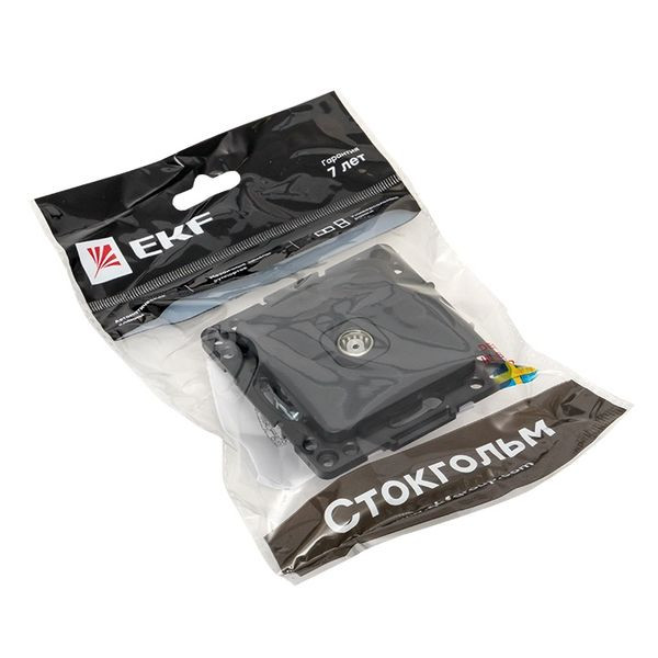 Стокгольм Механизм Розетки TV 1-местной проходной 75Ом 5-862МГц винтовые клеммы черный EKF PROxima EZA00-127-10 Стокгольм Механизм Розетки TV 1-местной проходной 75Ом 5-862МГц винтовые клеммы черный EKF PROxima EZA00-127-10