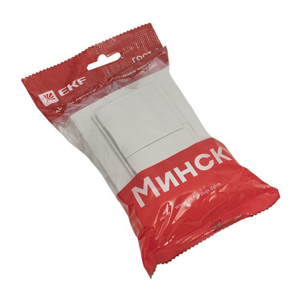 Минск Розетка 2-местная СП с/з с крышкой 16А белая с защ, штор, IP44 EKF ERR16-129-200-44 Минск Розетка 2-местная СП с/з с крышкой 16А белая с защ, штор, IP44 EKF ERR16-129-200-44