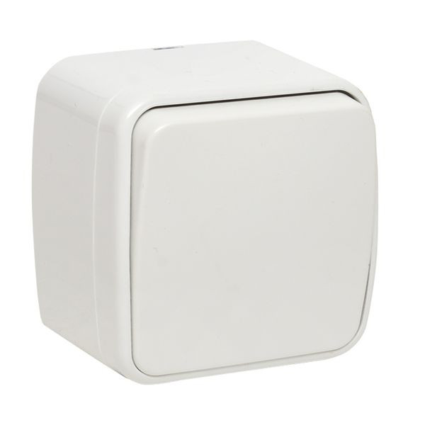 Минск Выключатель 1-клавишный ОП 10А белый EKF Basic EGV10-021-10 Минск Выключатель 1-клавишный ОП 10А белый EKF Basic EGV10-021-10