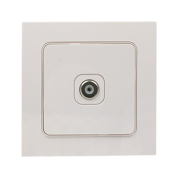 Стокгольм Механизм Розетки TV 1-местной проходной 75Ом 5-862МГц винтовые клеммы белый EKF PROxima EYA00-127-10 Стокгольм Механизм Розетки TV 1-местной проходной 75Ом 5-862МГц винтовые клеммы белый EKF PROxima EYA00-127-10