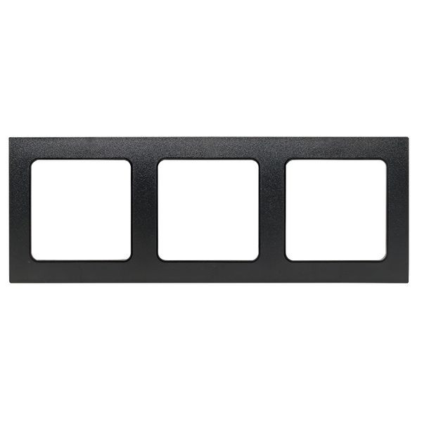 Стокгольм Рамка 3-местная черная EKF PROxima EAM-G-302-30 Стокгольм Рамка 3-местная черная EKF PROxima EAM-G-302-30