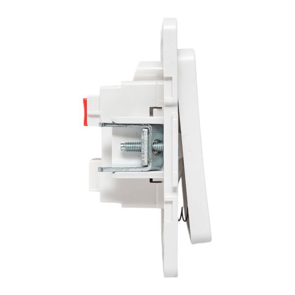 Механизм кнопки нажимной 10А белый Стокгольм EKF EYV10-221-10 Механизм кнопки нажимной 10А белый Стокгольм EKF EYV10-221-10