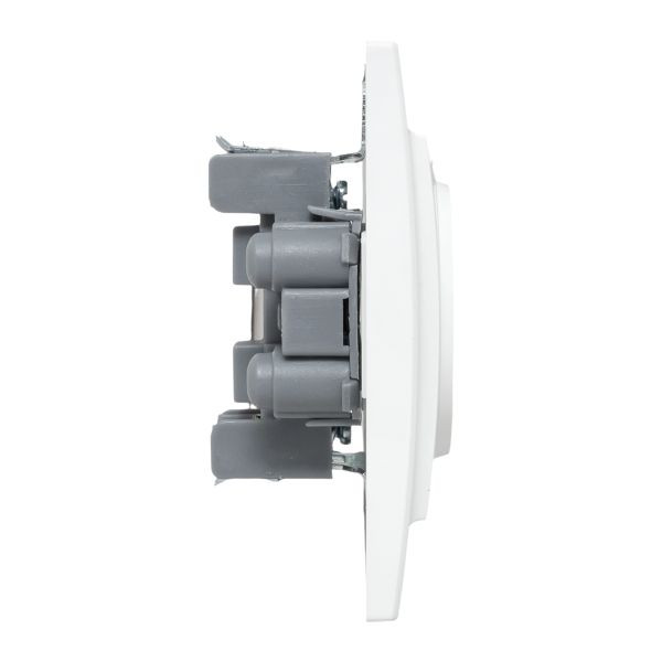 Минск Розетка 2-местная СП без заземления 10А белая с защ, штор, EKF Basic ERR10-102-100 Минск Розетка 2-местная СП без заземления 10А белая с защ, штор, EKF Basic ERR10-102-100