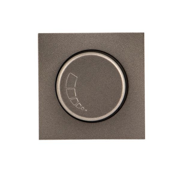 Валенсия лицевая панель светорегулятора 600W 220В графит EKF PROxima ESD06-L-101-60 Валенсия лицевая панель светорегулятора 600W 220В графит EKF PROxima ESD06-L-101-60