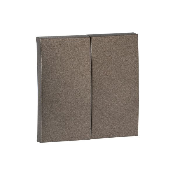 Валенсия лицевая панель выключателя 2-кл, 10А графит EKF PROxima ESV10-L-023-60 Валенсия лицевая панель выключателя 2-кл, 10А графит EKF PROxima ESV10-L-023-60