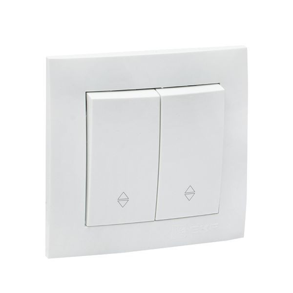 Валенсия выключатель 2-кл, 10А белый проходной EKF PROxima EWV10-027-10 Валенсия выключатель 2-кл, 10А белый проходной EKF PROxima EWV10-027-10