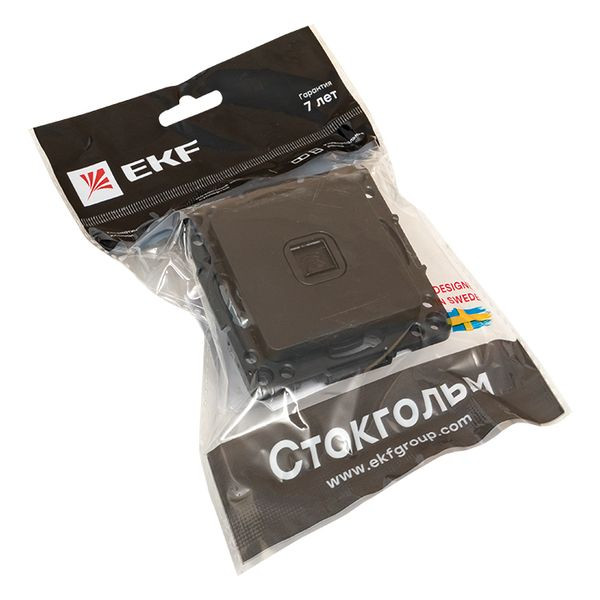 Стокгольм Механизм Розетки Phone 1-местной черный EKF PROxima EZT01-034-10 Стокгольм Механизм Розетки Phone 1-местной черный EKF PROxima EZT01-034-10