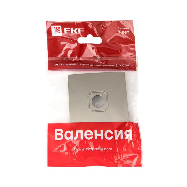 Валенсия лицевая панель розетки TV 1-местная 75Ом 5-862МГц кашемир EKF PROxima ESA00-L-027-40 Валенсия лицевая панель розетки TV 1-местная 75Ом 5-862МГц кашемир EKF PROxima ESA00-L-027-40