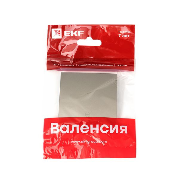 Валенсия лицевая панель выключателя проходного 1-кл, 10А кашемир EKF PROxima ESV10-L-025-40 Валенсия лицевая панель выключателя проходного 1-кл, 10А кашемир EKF PROxima ESV10-L-025-40