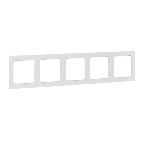 Стокгольм Рамка 5-местная белая EKF EXM-G-306-10 Стокгольм Рамка 5-местная белая EKF EXM-G-306-10