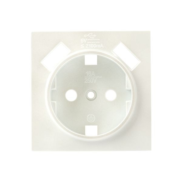 Валенсия лицевая панель розетки 1-местной с/з 16А жемчуг с защ, штор, с 2 USB 2,1А EKF PROxima ESR16-L-028-50-2USB Валенсия лицевая панель розетки 1-местной с/з 16А жемчуг с защ, штор, с 2 USB 2,1А EKF PROxima ESR16-L-028-50-2USB