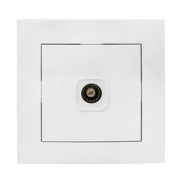 Валенсия розетка телевизионная 1-местная проходная 14дБ-240МГц белая EKF PROxima EWA00-127-10 Валенсия розетка телевизионная 1-местная проходная 14дБ-240МГц белая EKF PROxima EWA00-127-10