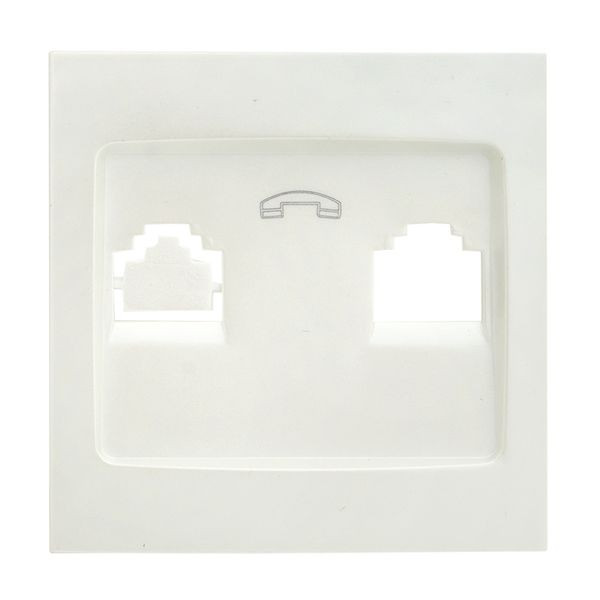 Валенсия лицевая панель розетки Phone 1-местная жемчуг EKF PROxima EST01-L-034-50 Валенсия лицевая панель розетки Phone 1-местная жемчуг EKF PROxima EST01-L-034-50