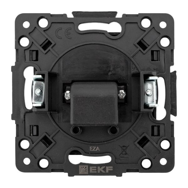Стокгольм Механизм розетки HDMI черный EKF EZA00-327-10 Стокгольм Механизм розетки HDMI черный EKF EZA00-327-10