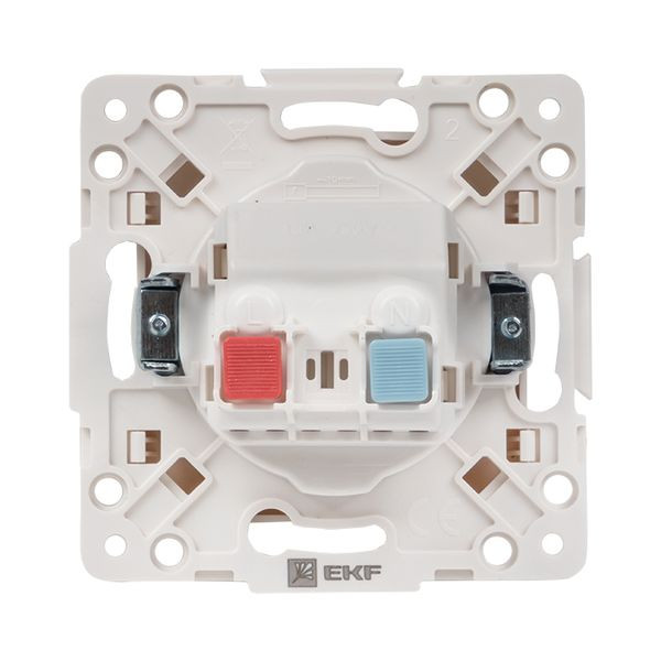 Стокгольм Механизм Розетки 1-местной б/з 10 А автоматические клеммы белый с защ, штор, EKF PROxima EYR10-022-10 Стокгольм Механизм Розетки 1-местной б/з 10 А автоматические клеммы белый с защ, штор, EKF PROxima EYR10-022-10