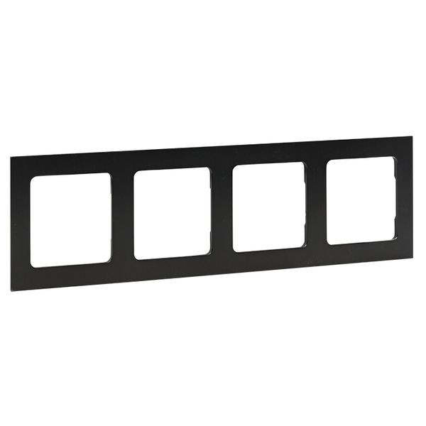 Стокгольм Рамка 4-местная металлическая черная EKF PROxima EZM-G-305-10 Стокгольм Рамка 4-местная металлическая черная EKF PROxima EZM-G-305-10