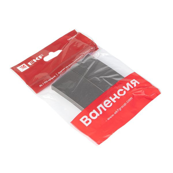 Валенсия лицевая панель выключателя 2-кл, 10А графит EKF PROxima ESV10-L-023-60 Валенсия лицевая панель выключателя 2-кл, 10А графит EKF PROxima ESV10-L-023-60