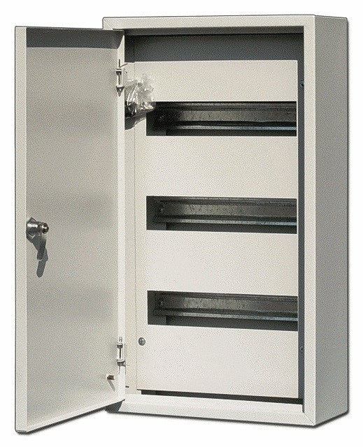 Корпус метал. 520х300х120 36 мод. IP31 ЩРН-36 DEKraft 30204DEK Корпус метал. 520х300х120 36 мод. IP31 ЩРН-36 DEKraft 30204DEK