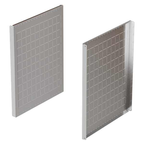 Панели боковые для секционирования В600 Г600 мм (2 шт) EKF AleSta AleSta-PCV66 Панели боковые для секционирования В600 Г600 мм (2 шт) EKF AleSta AleSta-PCV66