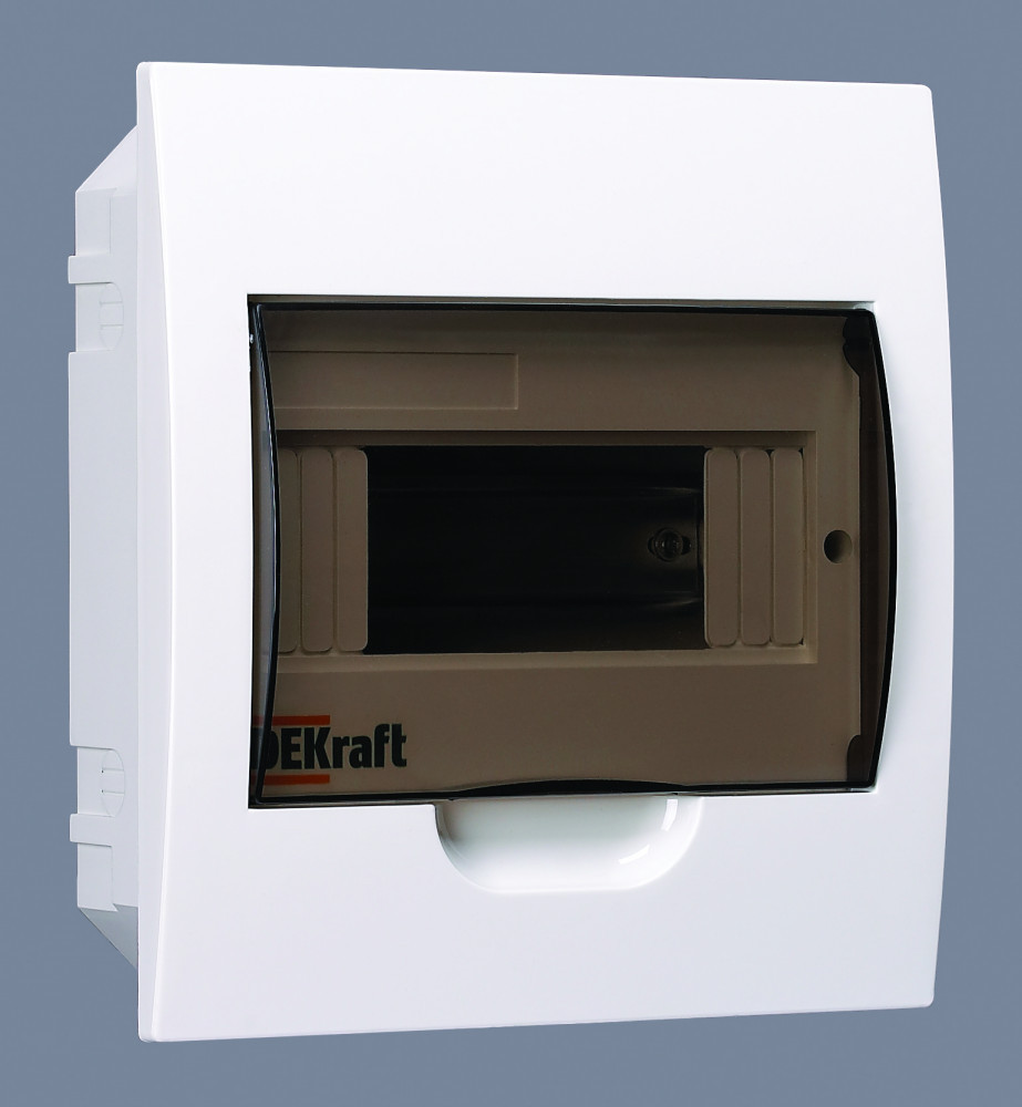 Корпус пласт. встр. 8 мод. IP41 ЩРВ-П-8 DEKraft 31003DEK Корпус пласт. встр. 8 мод. IP41 ЩРВ-П-8 DEKraft 31003DEK