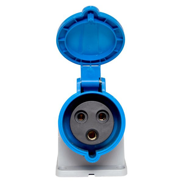 Розетка стационарная наружная 123 2Р+РЕ 32А 220В IP44 EKF PROXIMA Розетка стационарная наружная 123 2Р+РЕ 32А 220В IP44 EKF PROXIMA