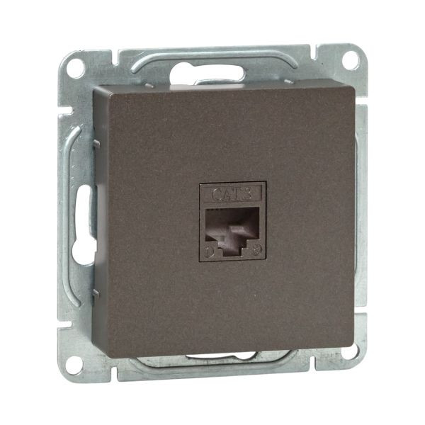 Механизм розетки RJ11, мокко Эпика EKF Механизм розетки RJ11, мокко Эпика EKF