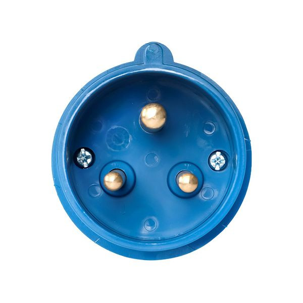 Вилка переносная 023 2Р+РЕ 32А 220В IP44 EKF Вилка переносная 023 2Р+РЕ 32А 220В IP44 EKF