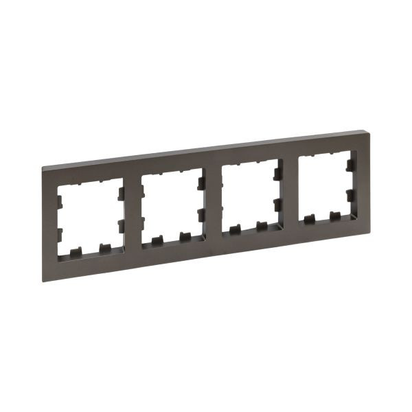 4 - местная рамка, мокко, пластик Эпика EKF 4 - местная рамка, мокко, пластик Эпика EKF