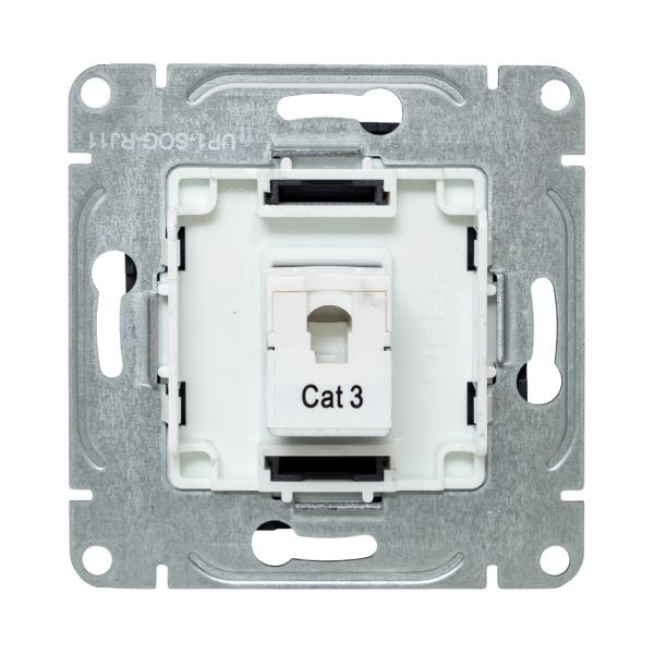 Механизм розетки RJ11, графит Эпика EKF Механизм розетки RJ11, графит Эпика EKF