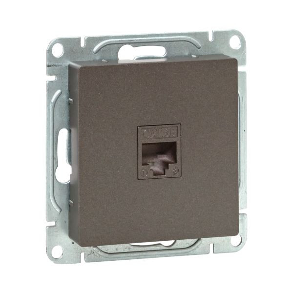 Механизм розетки RJ45 (cat5), мокко Эпика EKF Механизм розетки RJ45 (cat5), мокко Эпика EKF